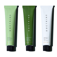 THREE-STEP MATCHA POWER PEEL rinkinys | DOCTRINE | SILUETI e-boutique