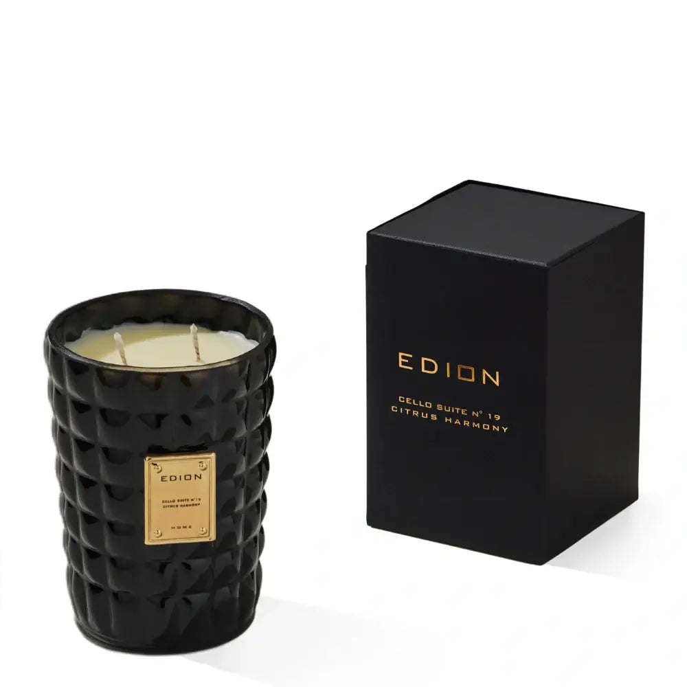 Aromatinė žvakė CELLO SUITE N. 19 CITRUS HARMONY 300 g - SILUETI