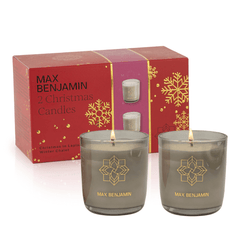 CHRISTMAS IN LAPLAND & WINTER CHALET aromatinių žvakių rinkinys | MAX BENJAMIN | SILUETI