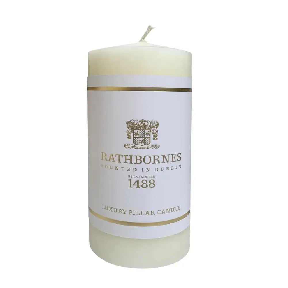RATHBORNES žvakė LUXURY PILLAR CANDLE H150 mm x D75 mm | Luxurious Fragrances & Gifting – SILUETI