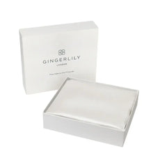 Šilkinis užvalkalas pagalvei BEAUTY BOX IVORY 50x75 cm - SILUETI