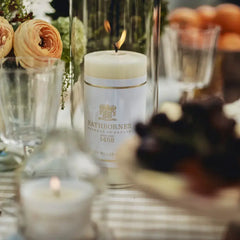 RATHBORNES žvakė LUXURY PILLAR CANDLE H150 mm x D75 mm | Luxurious Fragrances & Gifting | SILUETI e-boutique