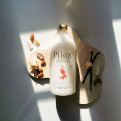 Parfumuoto skalbiklio ir purškiamo kvapo rinkinys AMBRE BEIGE | PIKOC | SILUETI