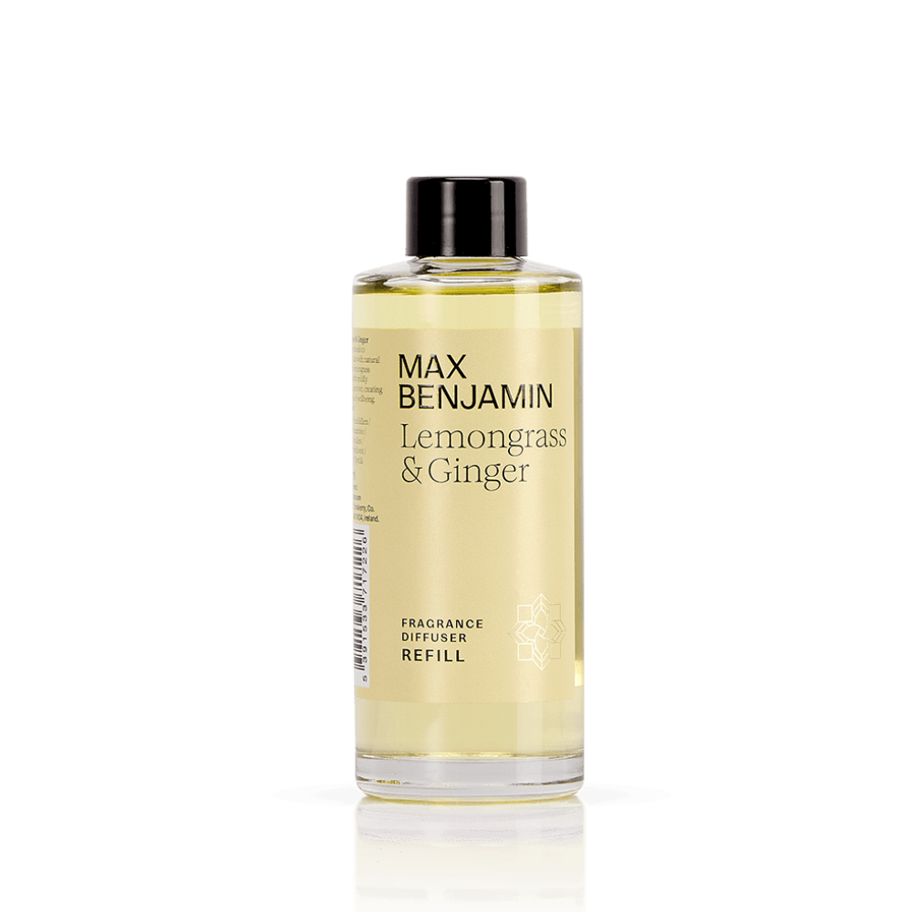 MAX BENJAMIN Namų kvapo papildymas LEMONGRASS & GINGER 150ml - SILUETI