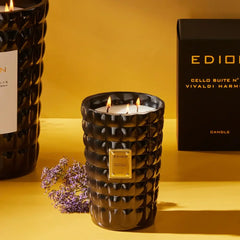 Aromatinė žvakė CELLO SUITE N. 15 VIVALDI HARMONY 500 g | Interjero dekoras ir dovanos | SILUETI e - boutique