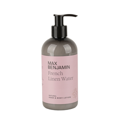 MAX BENJAMIN Rankų ir kūno losjonas FRENCH LINEN WATER 300 ml - SILUETI E-boutique