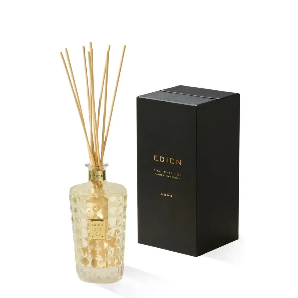 EDION Namų kvapas CELLO SUITE N. 31 AMBER HARMONY 500 ml | Interjero dekoras ir dovanos | SILUETI