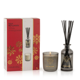 Aromatinės žvakės ir namų kvapo rinkinys WHITE POMEGRANATE - SILUETI