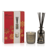 Aromatinės žvakės ir namų kvapo rinkinys WHITE POMEGRANATE - SILUETI