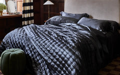 CHARCOAL Silk Pillowcase 50x75 cm