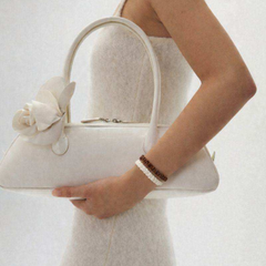 Šilko gumytės plaukams BLACK, BROWN, CHAMPAGNE & WHITE | DORE & ROSE | www.SILUETI.shop