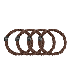 Šilko gumytės plaukams BROWN | DORE & ROSE | www.SILUETI.shop