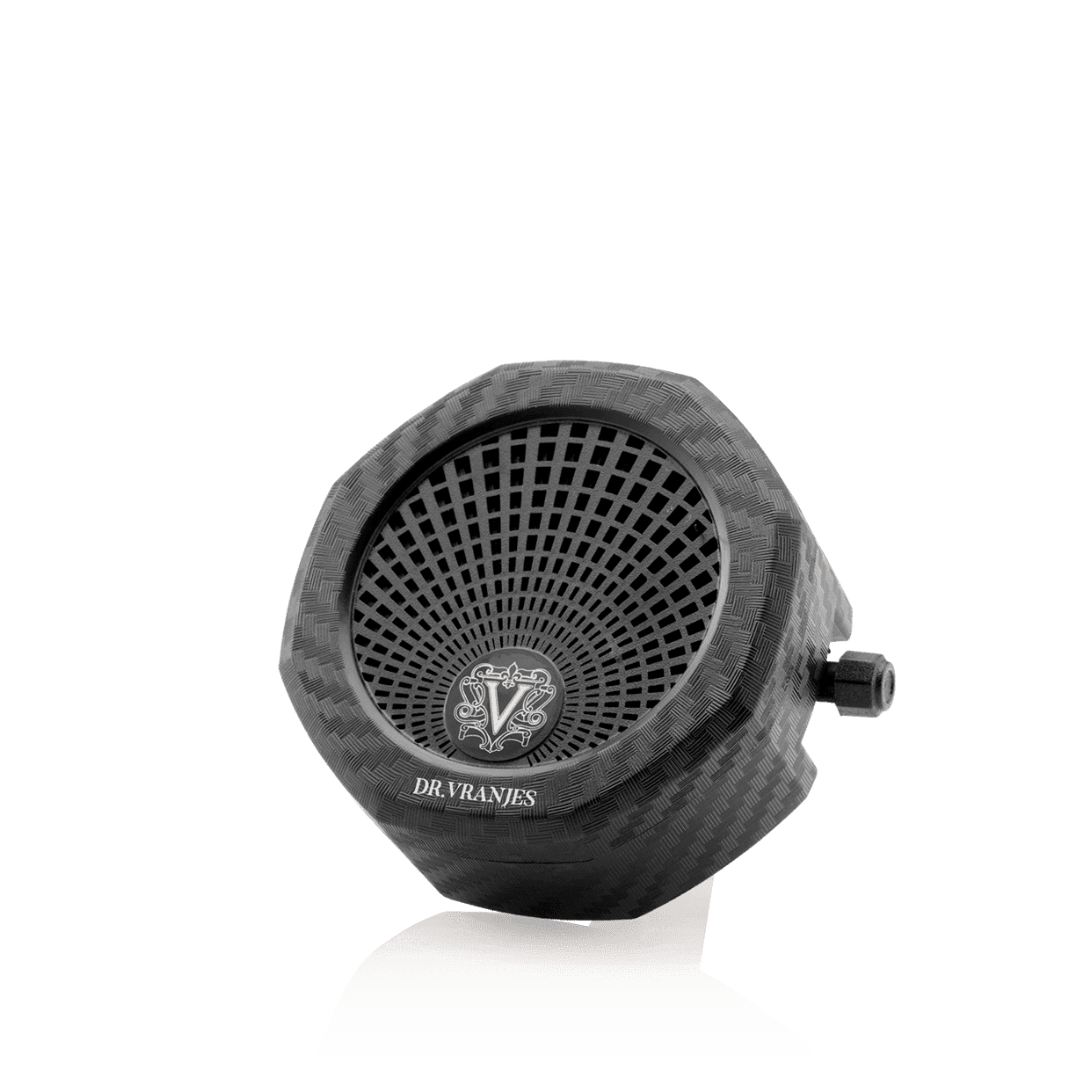 Dr. Vranjes kvapo automobiliui laikiklis CARBON | Interjero dekoras ir dovanos | SILUETI e - boutique