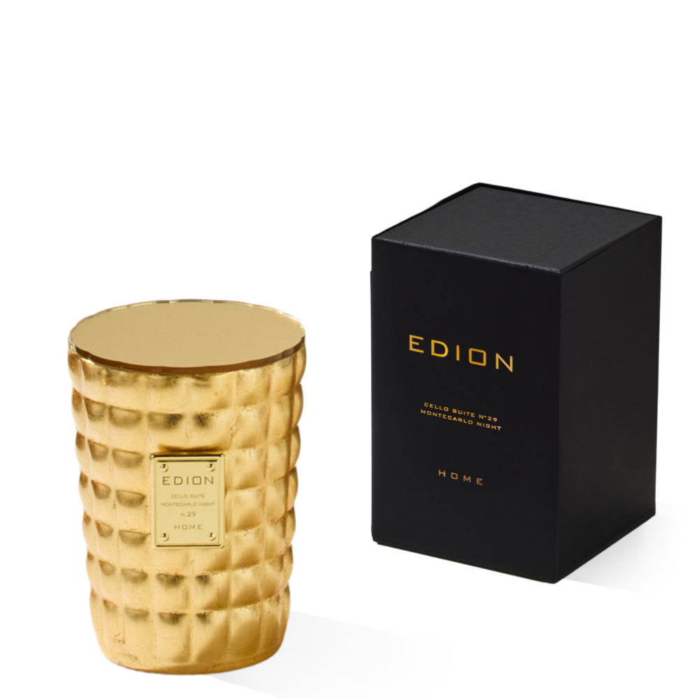 EDION FIRENZE Aromatinė žvakė CELLO SUITE N. 29 MONTECARLO NIGHT 300 g | SILUETI e - boutique
