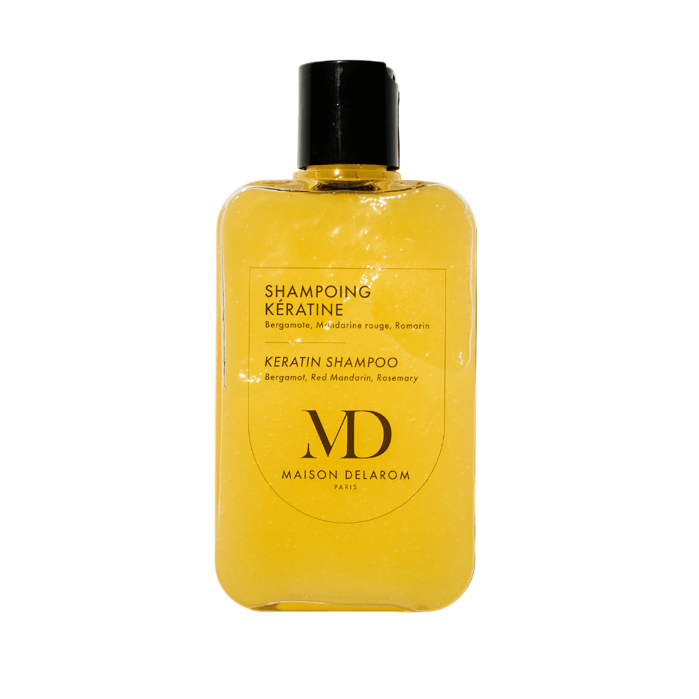 Šampūnas plaukams su keratinu | MAISON DELAROM | SILUETI e-boutique