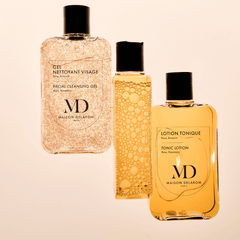 MAISON DELAROM Valomasis veido gelis ROSE, ROSEMARY | SILUETI