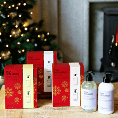 Aromatinio prausiklio ir losjono rinkinys MAX BENJAMIN - SILUETI e-boutique