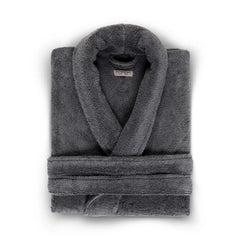 Chalatas OLYMPIA Dark Grey | Interjero dekoras ir dovanos | SILUETI e-boutique