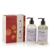Aromatinio prausiklio ir losjono rinkinys WHITE POMEGRANATE - SILUETI e-boutique