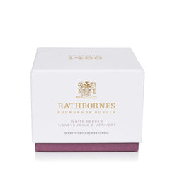 Aromatinė žvakė WHITE PEPPER, HONEYSUCKLE & VETIVER 190 g - SILUETI