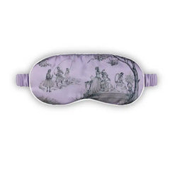 Šilkinė kaukė akims HARLEM TOILE LILAC - SILUETI