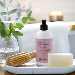 Rankų ir kūno losjonas FRENCH LINEN WATER 300 ml - SILUETI