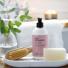 Rankų ir kūno losjonas FRENCH LINEN WATER 300 ml - SILUETI