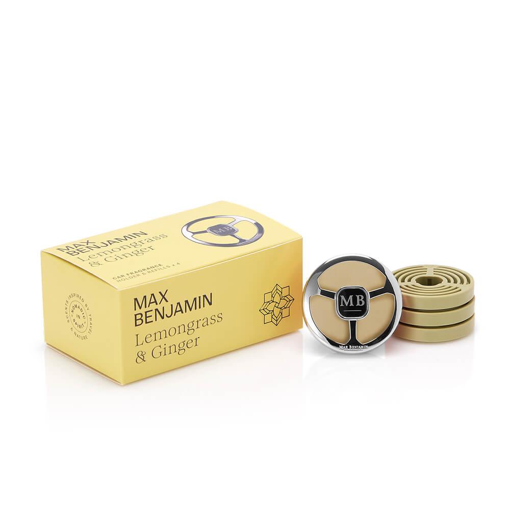 Dovanų rinkinys automobiliui LEMONGRASS & GINGER - SILUETI