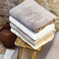 Rankšluostis GALATA ORGANIC Ivory | HAMAM | SILUETI