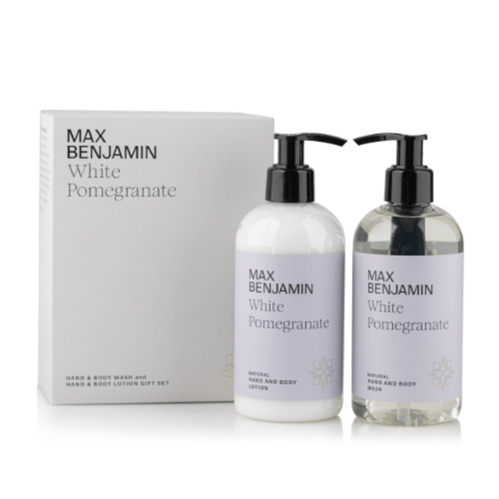 Aromatinio prausiklio ir losjono rinkinys WHITE POMEGRANATE - SILUETI