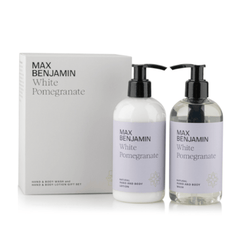 Aromatinio prausiklio ir losjono rinkinys WHITE POMEGRANATE - SILUETI