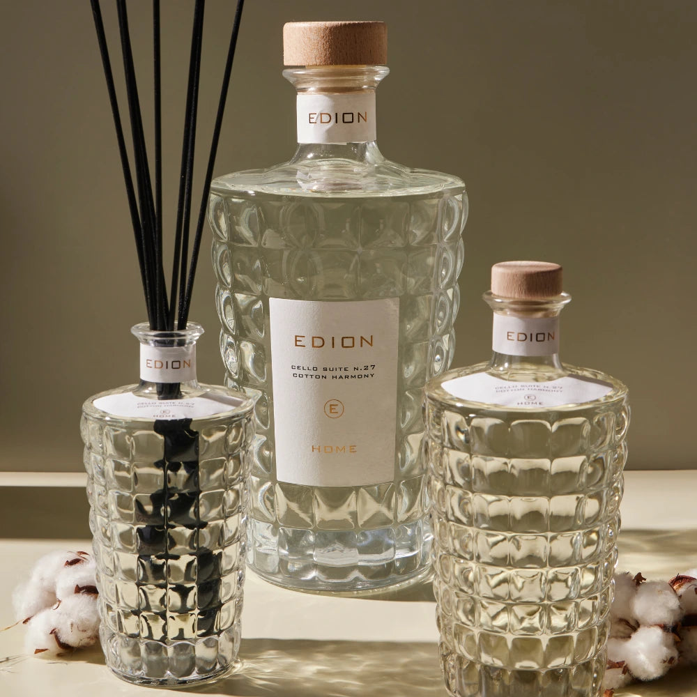 Namų kvapas CELLO SUITE N. 27 COTTON HARMONY 3000 ml  | Interjero dekoras ir dovanos | SILUETI e - boutique