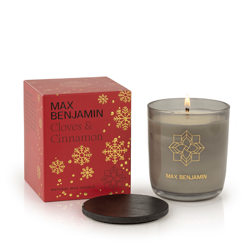 Aromatinė žvakė CLOVES & CINNAMON 210 g | MAX BENJAMIN | SILUETI