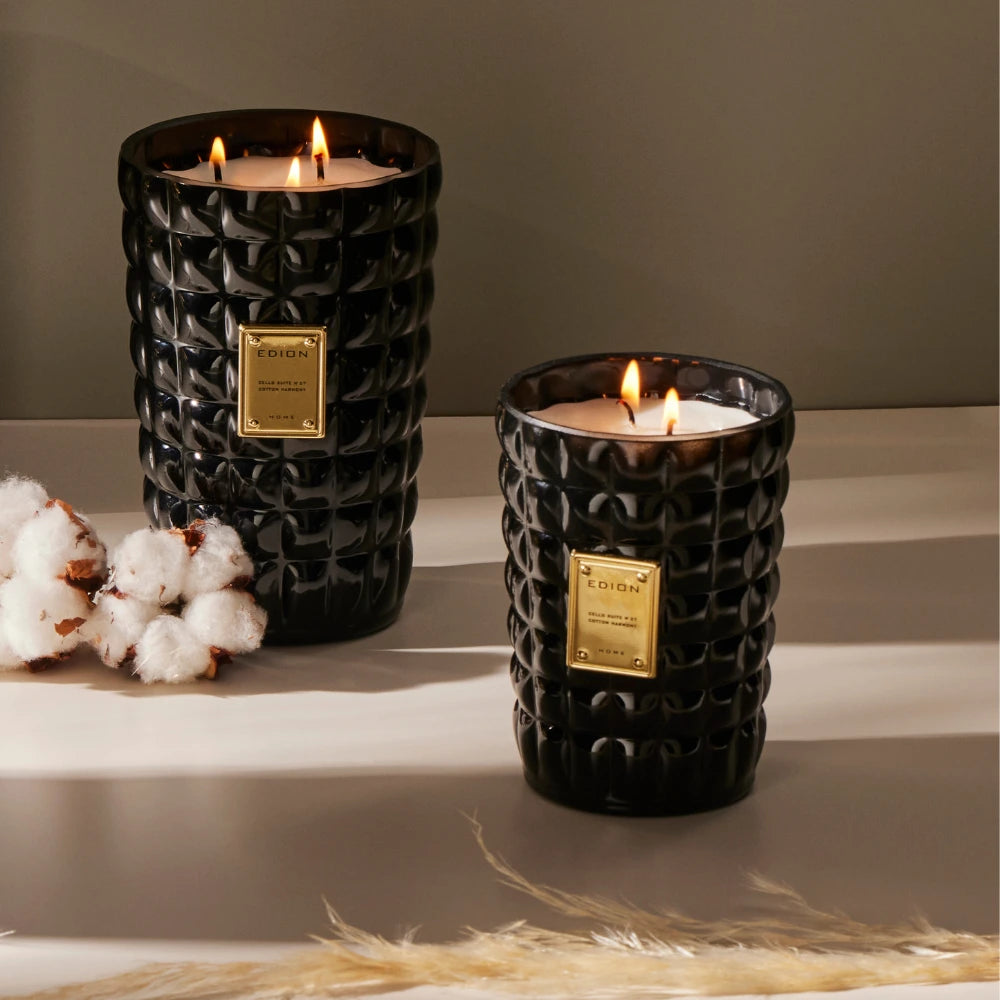 Aromatinė žvakė CELLO SUITE N. 27 COTTON HARMONY 300 g -  | Interjero dekoras ir dovanos | SILUETI e - boutique