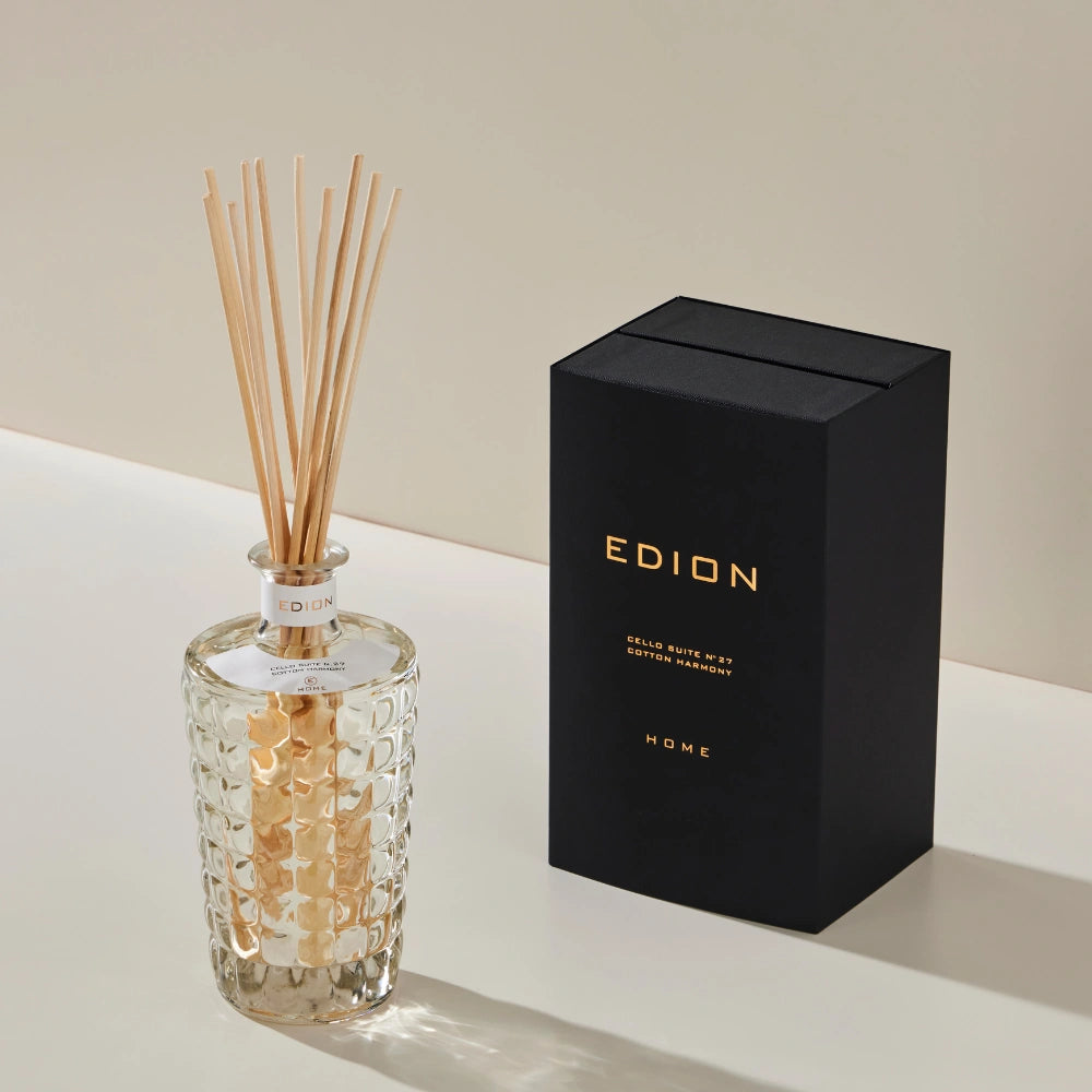 Namų kvapas CELLO SUITE N. 27 COTTON HARMONY 700 ml  | Interjero dekoras ir dovanos | SILUETI e - boutique