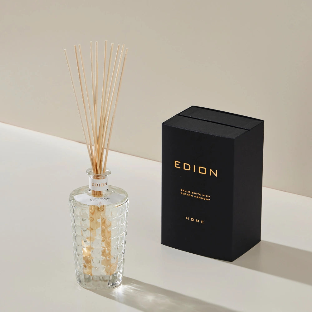 Namų kvapas CELLO SUITE N. 27 COTTON HARMONY 500 ml - SILUETI e-boutique