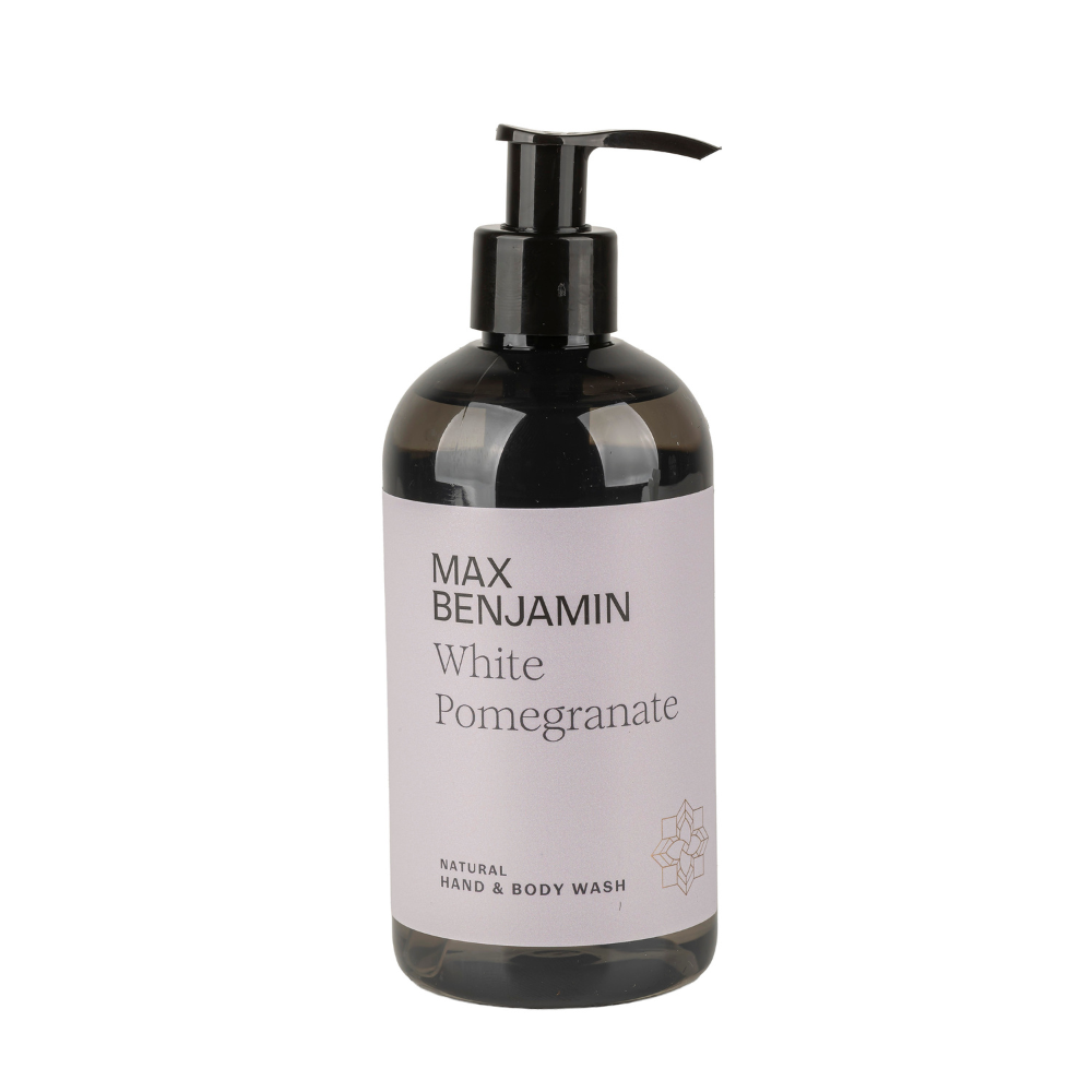 MAX BENJAMIN Rankų ir kūno prausiklis WHITE POMEGRANATE 300 ml - SILUETI E-boutique