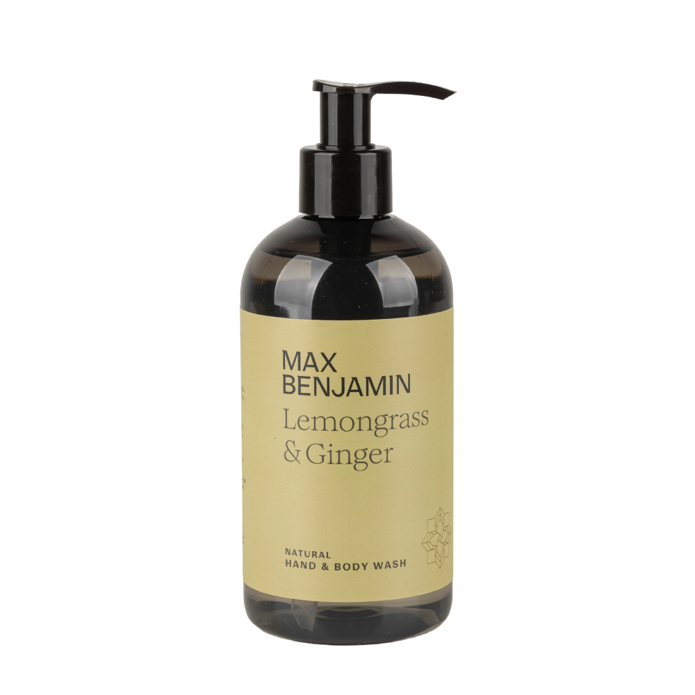 MAX BENJAMIN Rankų ir kūno prausiklis LEMONGRASS & GINGER 300 ml - SILUETI E-boutique