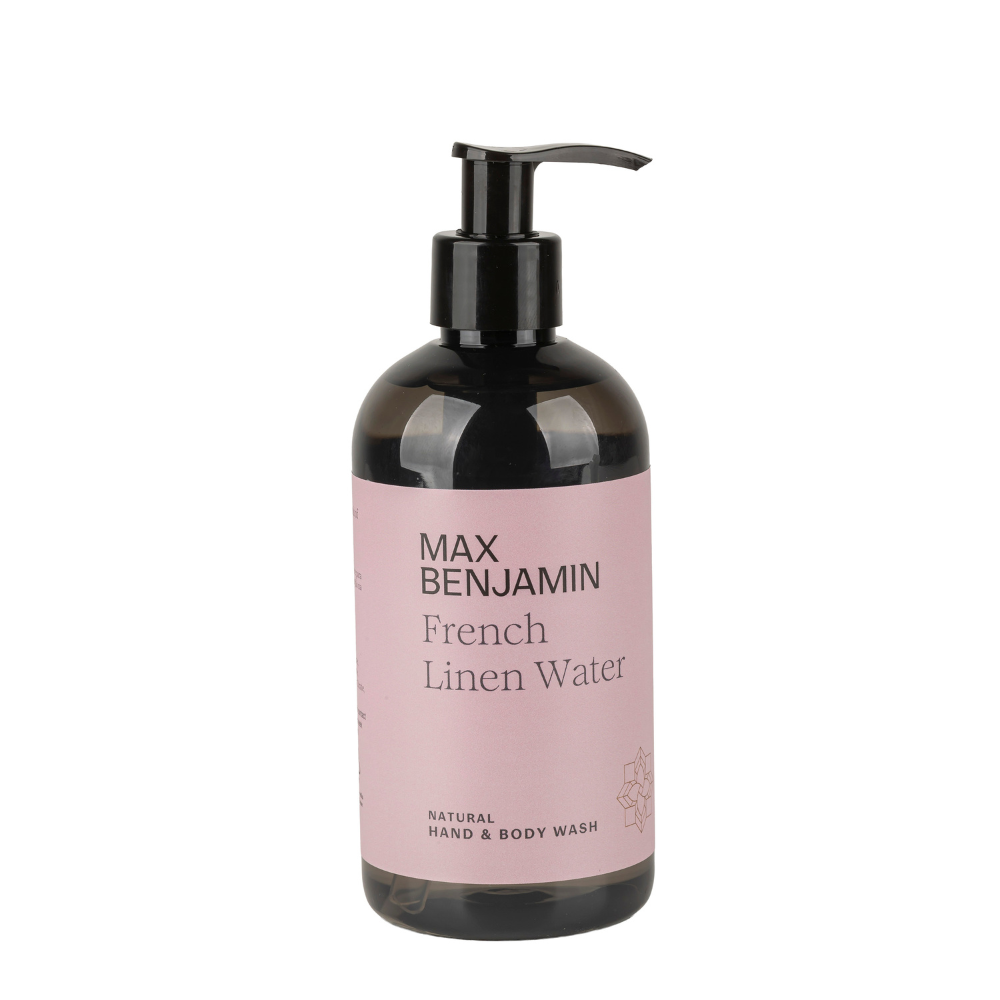 MAX BENJAMIN Rankų ir kūno prausiklis FRENCH LINEN WATER 300 ml - SILUETI E-boutique