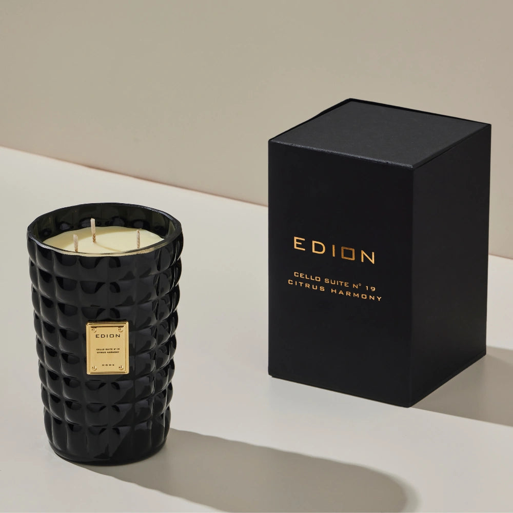 Aromatinė žvakė CELLO SUITE N. 19 CITRUS HARMONY 500 g | SILUETI e - boutique