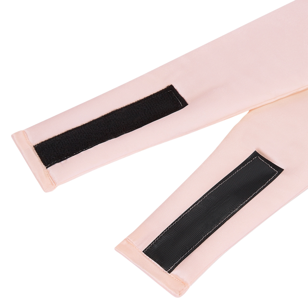 Šilkinė miego kaukė DEEP SLEEP MASK LIGHT PINK | DORE & ROSE | www.SILUETI.shop