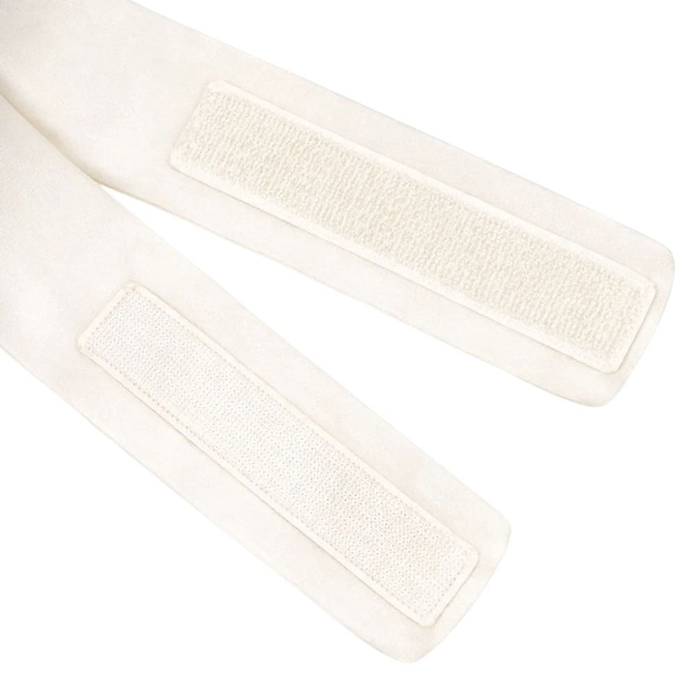 Natūralaus šilko juosta plaukams CHAMPAGNE | DORE & ROSE | www.SILUETI.shop
