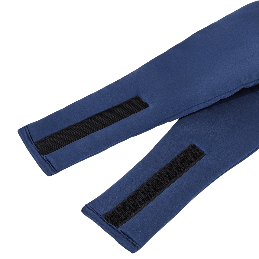 Šilkinė miego kaukė DEEP SLEEP MASK DARK BLUE | DORE & ROSE | www.SILUETI.shop