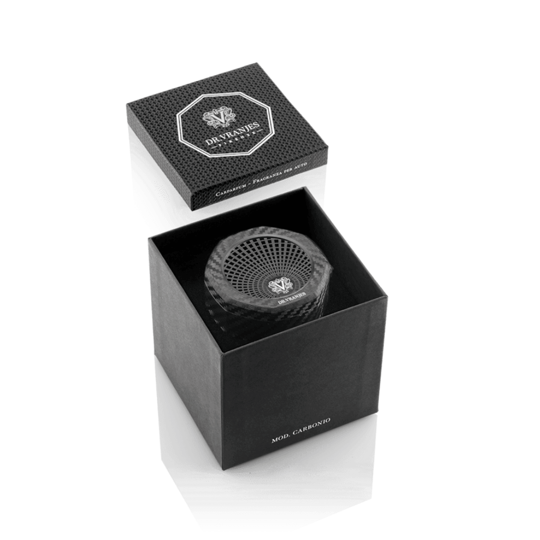 Dr. Vranjes kvapo automobiliui laikiklis CARBON | Interjero dekoras ir dovanos | SILUETI e - boutique