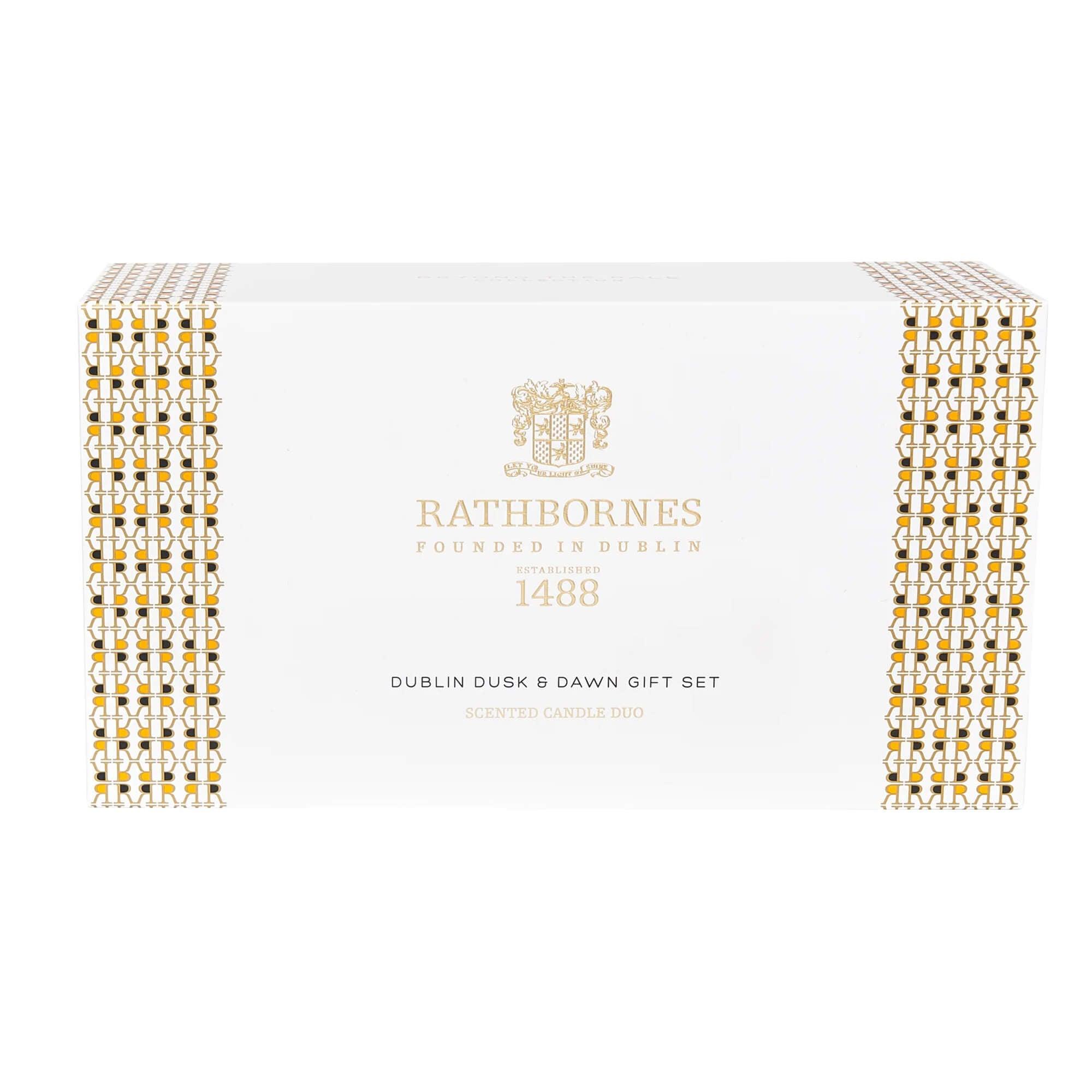 Aromatinių žvakių rinkinys DUBLIN DUSK & DAWN 2 x 190 g - SILUETI