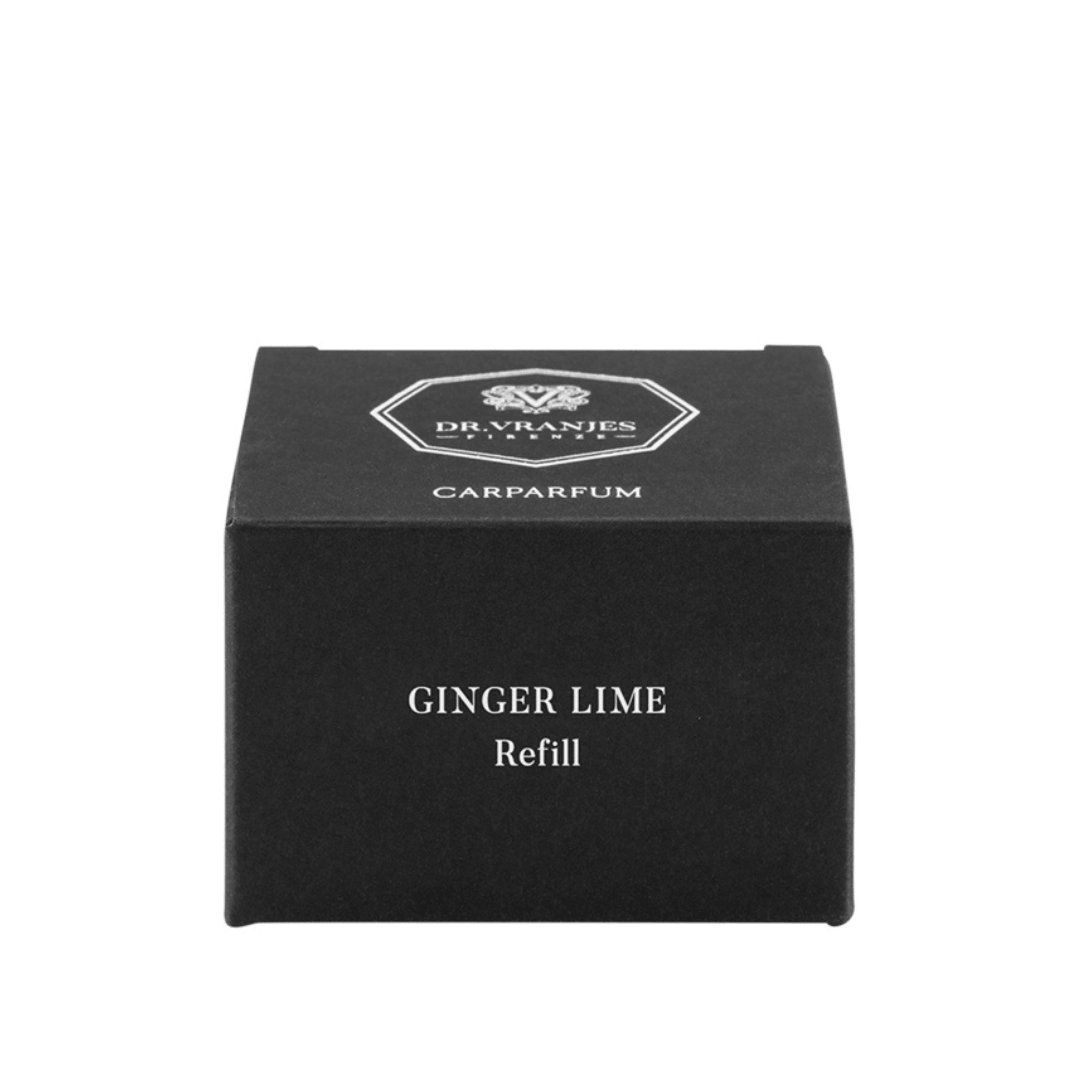 Dr. Vranjes kvapo automobiliui papildymas GINGER LIME | Interjero dekoras ir dovanos | SILUETI e - boutique