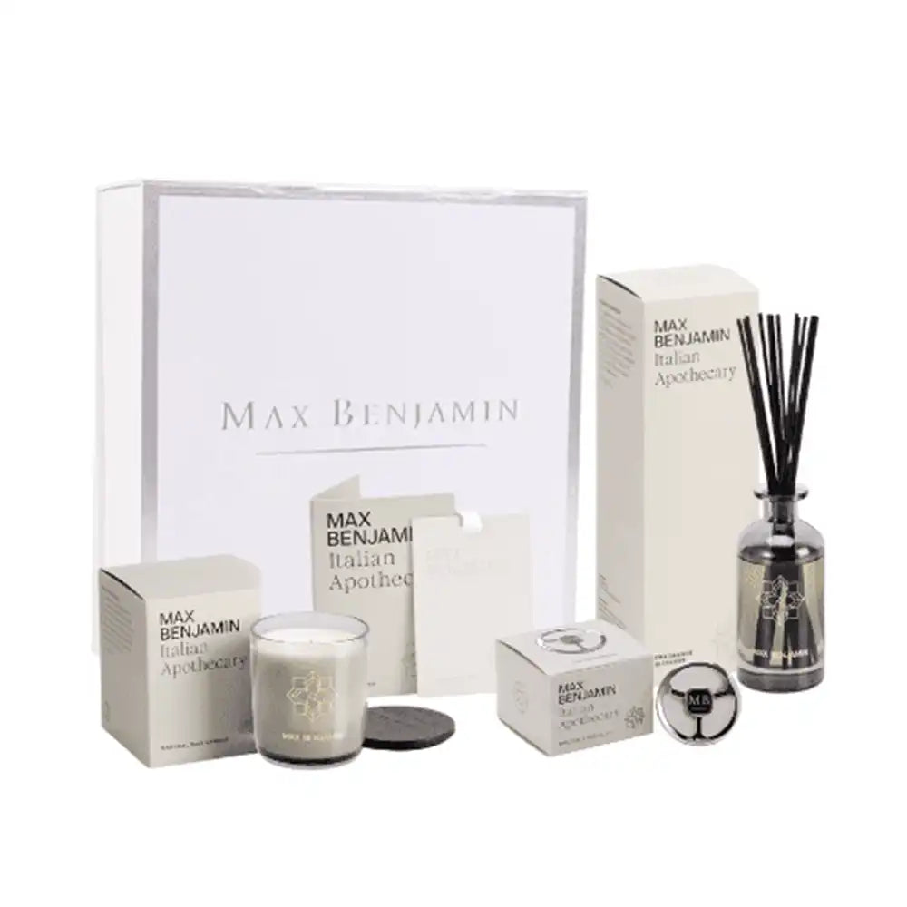 MAX BENJAMIN Dovanų rinkinys LUXURY  ITALIAN APOTHECARY | SILUETI e-boutique