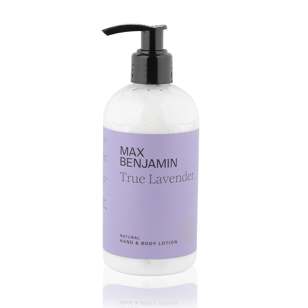 MAX BENJAMIN Rankų ir kūno losjonas TRUE LAVENDER 300 ml | SILUETI e-boutique 