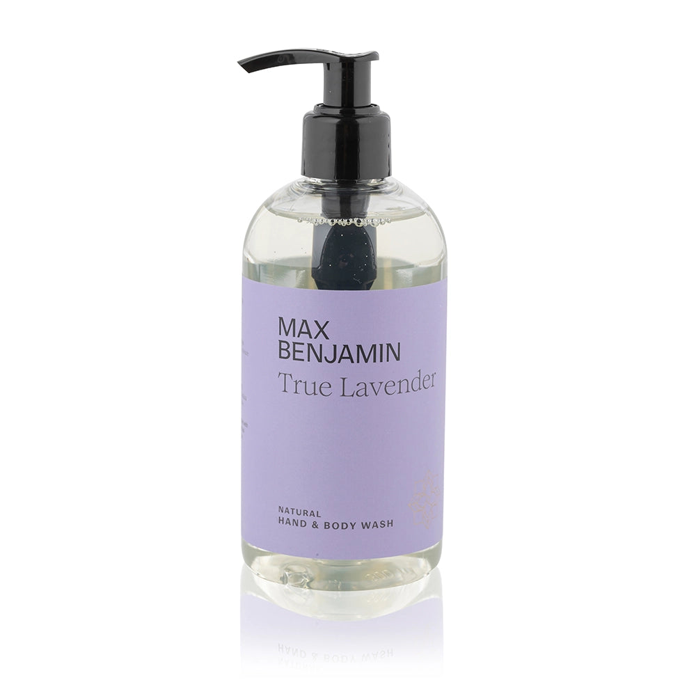 MAX BENJAMIN Rankų ir kūno prausiklis TRUE LAVENDER 300 ml | SILUETI e-boutique 