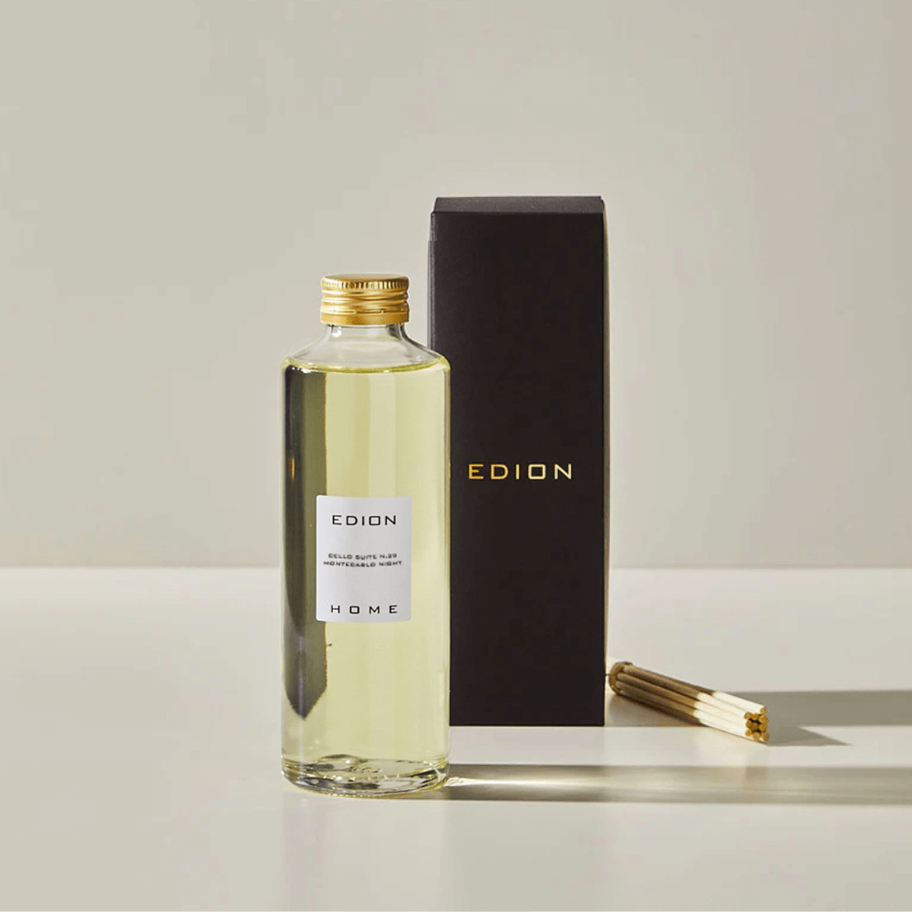 EDION CELLO SUITE N. 29 MONTECARLO NIGHT namų kvapo papildymas 500 ml - SILUETI.shop